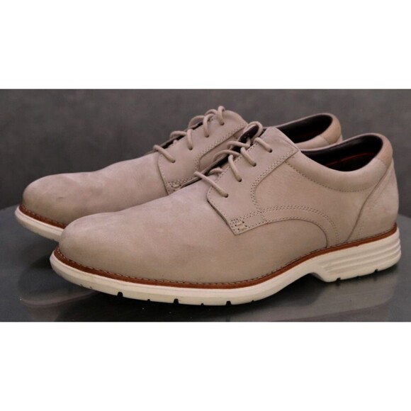 Rockport Total Motion $150 Men's Sport Dress Shoes Size 11 Leather Tan V79366